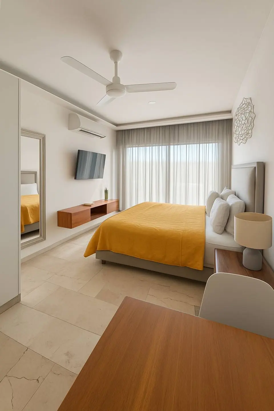 Here you will have a comfortable and spacious area to disconnect your mind and rest