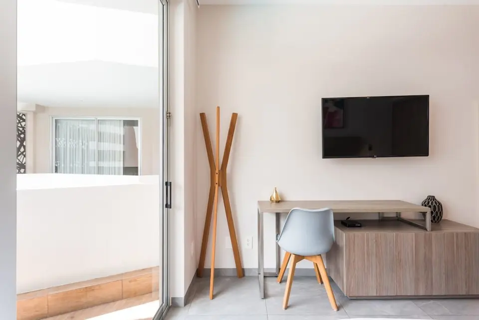 It's not just a room, but an excellent place to work... if that's what you prefer.