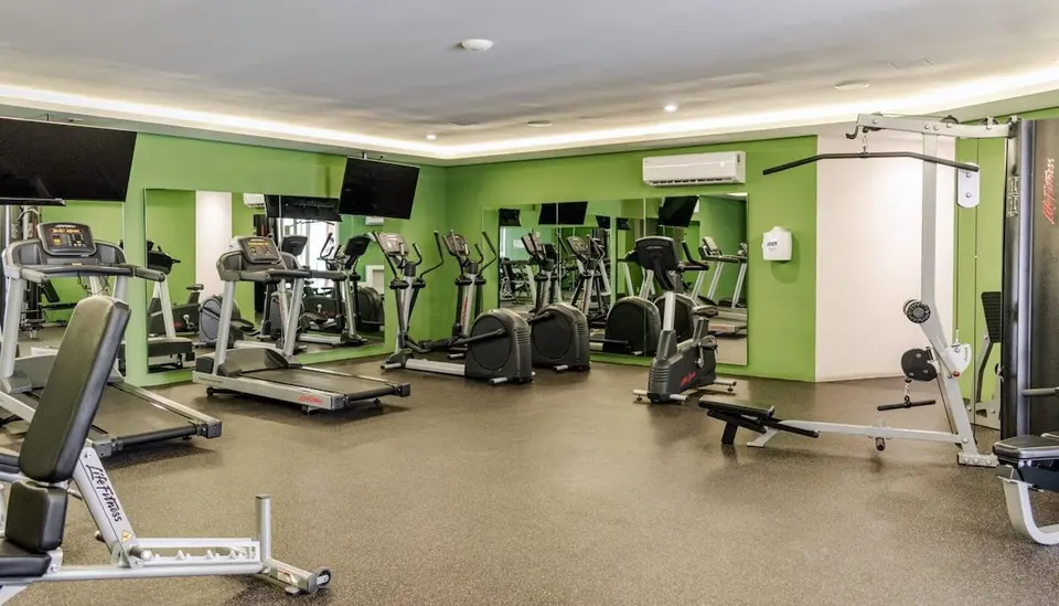 Modern gym; stay fit during your vacation.