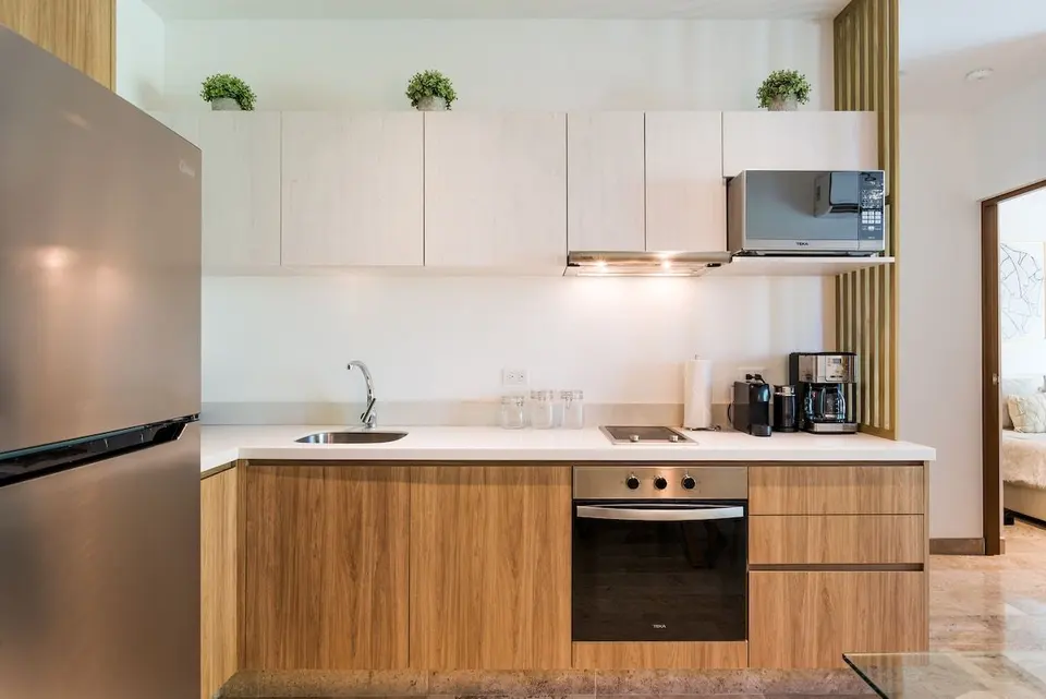 Fully equipped kitchen