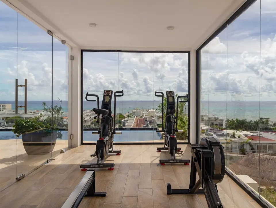You'll have the best view while you train