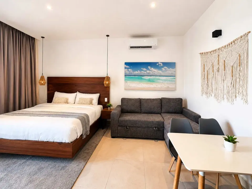 Spacious and bright, so you can relax after a long day at the beach and in the sun