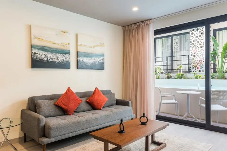 spacious living area where you can relax and have fun