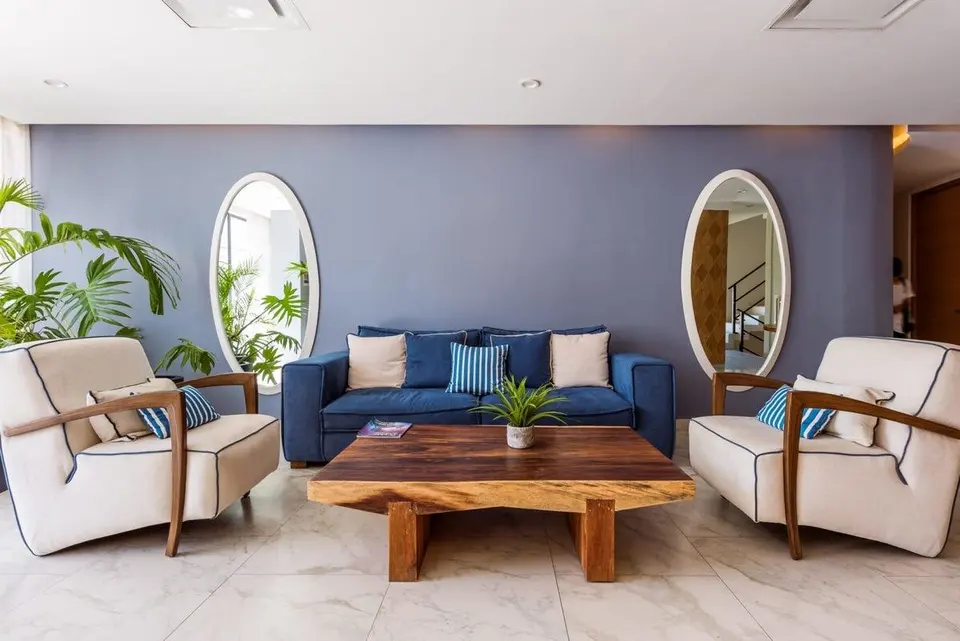 Relax in style in our lobby area.