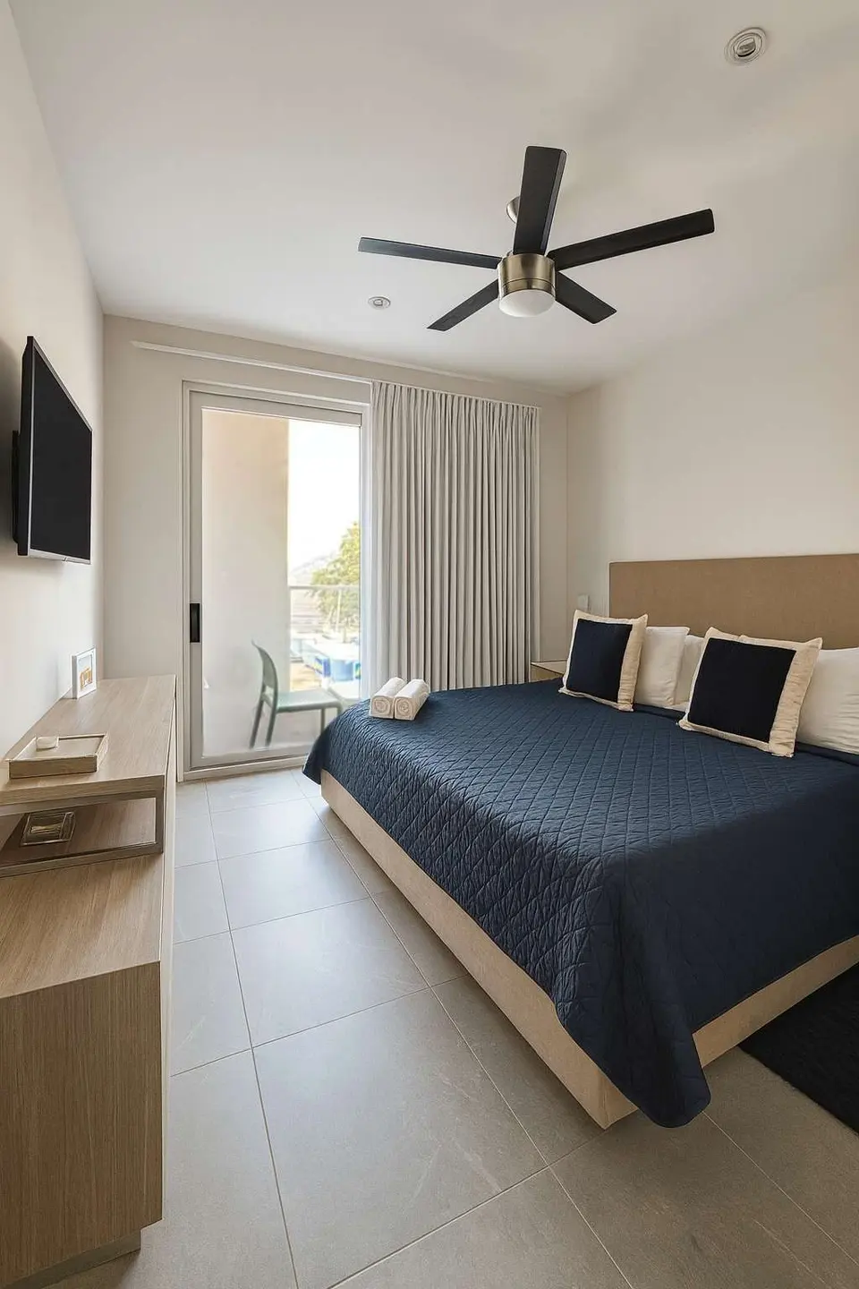 Here you can rest and recharge your energy with our king bed